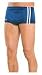 Speedo Men's Nylon Stripe Square Leg Bathing Suit
