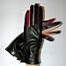 Arlecchino. These fun fashioned gloves are lined in silk, feature multi-colors between fingers.