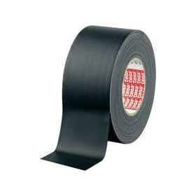 Tesa adhesive tape Gaffer 50x50mm Black