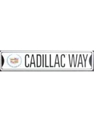 Cadillac Way Metal Street Sign (24"x5")