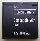 Review EMARTBUY  / EMARTBUY HIGH POWER Nokia 5610, 5700, 6110 Navigator, 6220 Classic, 6500 Slide, 7390, 8600 Luna 1000 mAh COMPATIBLE BATTERY