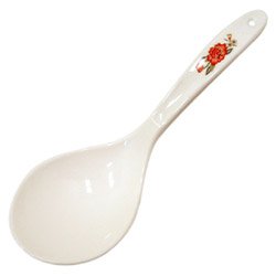 9 Ivory Rose Rice Ladle (06-0908)