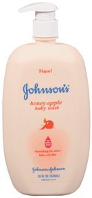 Johnsons Honey Apple Baby Bath - 28 oz.