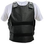 Bullet Proof Leather Vest Style Motorcycle Vest MV321