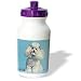 poodle12 - Dogs Poodle White Topy Poodle Water Bottles