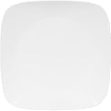 Corelle Square 10-1/4-Inch Dinner Plate, Pure White