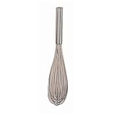 Light Whisk 40cm long. Stainless steel. Plastic sealed.