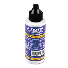 Refill Ink, for ClassiX pre inked stamps, 2 Oz Bottle, Black (SHA40712) Category: Stamp Pads and Ink Refills
