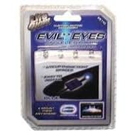 Lite Glow 4-pk Single-LED Evil Eyes (Blue)