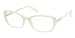 Prada Women's 02n Ivory Trap Frame Plastic Eyeglasses, 54mm