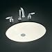Kohler K-2211 Caxton Undercounter Lavatory Basinwith Overflow and Non-glazed Undersid...