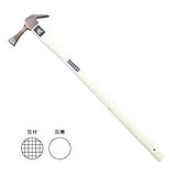 土牛　ﾌﾞﾛﾝｽﾞ仕上げ本職用木柄かりわく鎚　ﾌﾞﾛﾝｽﾞ　技　600　小　すべり　無　600mm