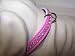 Omni Pet No.6087PK14 Leather Jewel Studded Pink Dog Collar 14in x 0.5in