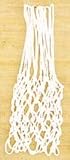 21" Heavy Duty No-Whip Institutional Basketball Nets -White - Set Of 4