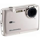 Bell & Howell S5 Slim 12MP Digital Point & Shoot Camera, Fixed Lens, 2.7 LCD - Silver