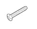 Price Pfister 971-540A Chrome Screw, Oval Head Trip Waste 971-540A