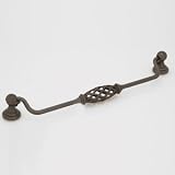 Jeffrey Alexander Tuscany Birdcage Bail Pull 8.8 CC, Dark Antique Copper