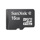 SanDisk 16 GB Class 2 MicroSDHC Flash Memory Card SDSDQ-016G-A11M Retail Package