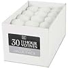 Unscented 12-Hour Votive Candle 30-Pack: White