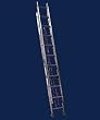 Louisville L-2324-24 24' Light Duty Aluminum Extension Ladder Type III 200 lbs capacity