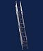 Werner D1124-2 24-Foot 200-Pound Duty Rating Aluminum Flat D-Rung Extension Ladder