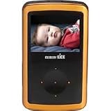 Memory Kick 30 GB MediaCenter Portable Multimedia Photo Viewer & Manager with USB 2.0 Interface - Orange