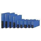 『コクヨ フ-DR403B OA伝票328129011 PP T4.5~5.5xY8.1~10 2穴37mm青 』の写真