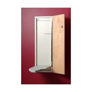 21gjMaaB4lL. SL500 AA300  Wall Mounted Ironing Board  Cabinet   Birch Veneer