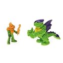 Fisher Price Imaginext Deluxe Turtle Dragon with Figure Set