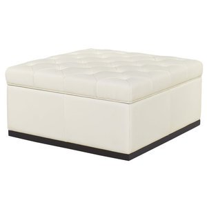 Sunpan - 34943 - Noah Tufted Storage Ottoman
