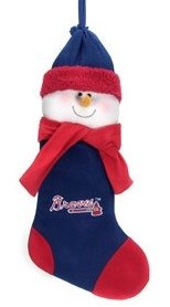 Atlanta Braves 22'' Snowman Stocking