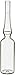 Wheaton 176772 Clear Borosilicate Glass 1mL Prescored Ampule (Case of 144)