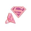 Super Girl Jewel Cupcake Rings - 12 count