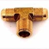Brass Tee - F405 5/8X1/2 Brs Male Branch Tee