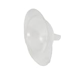 uxcell　フィルターファンネル　じょうご　水フィルター漏斗　研究所用品　150mL　プラスチック　クリア