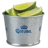 Corona Galvanized Metal Mini Lime Bucket