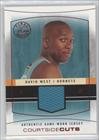 2003-04 Flair Final Edition Courtside Cuts Jerseys 175 #DAW - David West/175