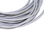 Leather Cord, 1.5mm Round Leather Cord USA Horizon Gray - 2 Meters