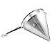 Kitchen & Housewares : Stainless Steel China Cap Fine Strainer: 12-inch