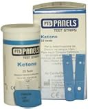 PTS Panels #1718 Ketone Test Strip (25 strips /box) for CardioChek Cholesterol Machine