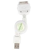 Cable data retractable USB 2.0 pour IPOD IPHONE