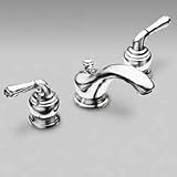 Moen T4570 Monticello Two-Handle Lavatory Faucet, Chrome