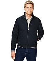 Blue Harbour Quilted Bomber Jacket