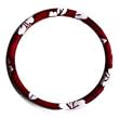 Hawaii Hibiscus Floral Print Steering Wheel Cover - Red