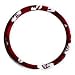 Hawaii Hibiscus Floral Print Steering Wheel Cover - Red