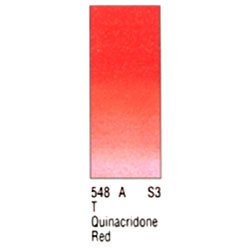 Winsor Newton アーチスト水彩絵具（ハーフパン）　548　キナクリドンレッド