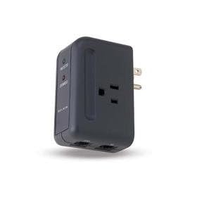 Belkin F9H220-TVL Travel Surge Protector with Hidden Swivel Plug