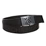 Armani Exchange Logo Embroidered Web Belt