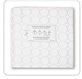 Swaddle Designs Ultimate Receiving Blanket - Pastel Pink Mod Circles