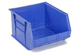 Akro Bins Stacking Bin 16-1/2 X 18 X 11 Blue. Package of 3